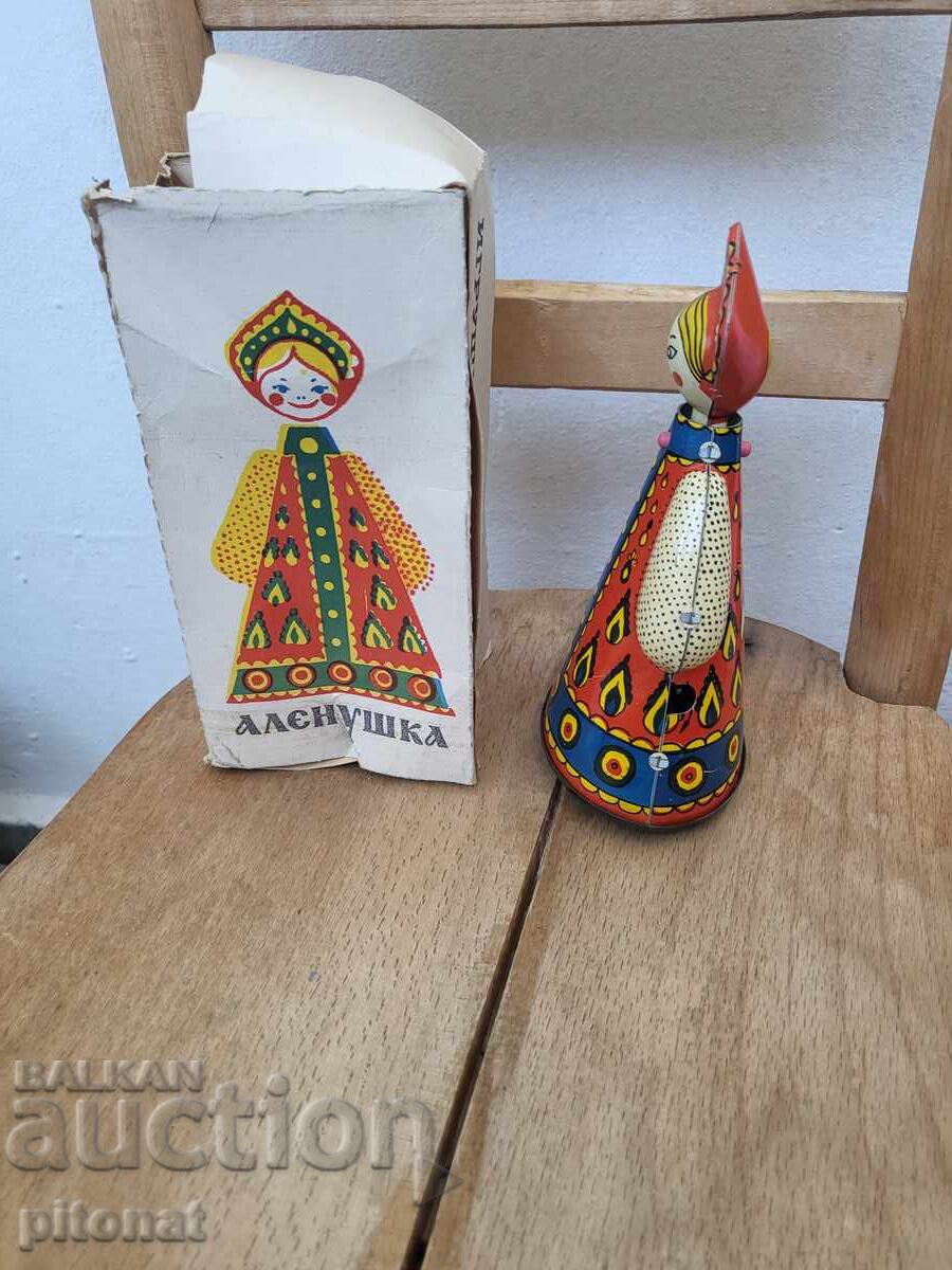 Livrarea Jucărie mecanică din tablă MOSCOVA 80 URSS