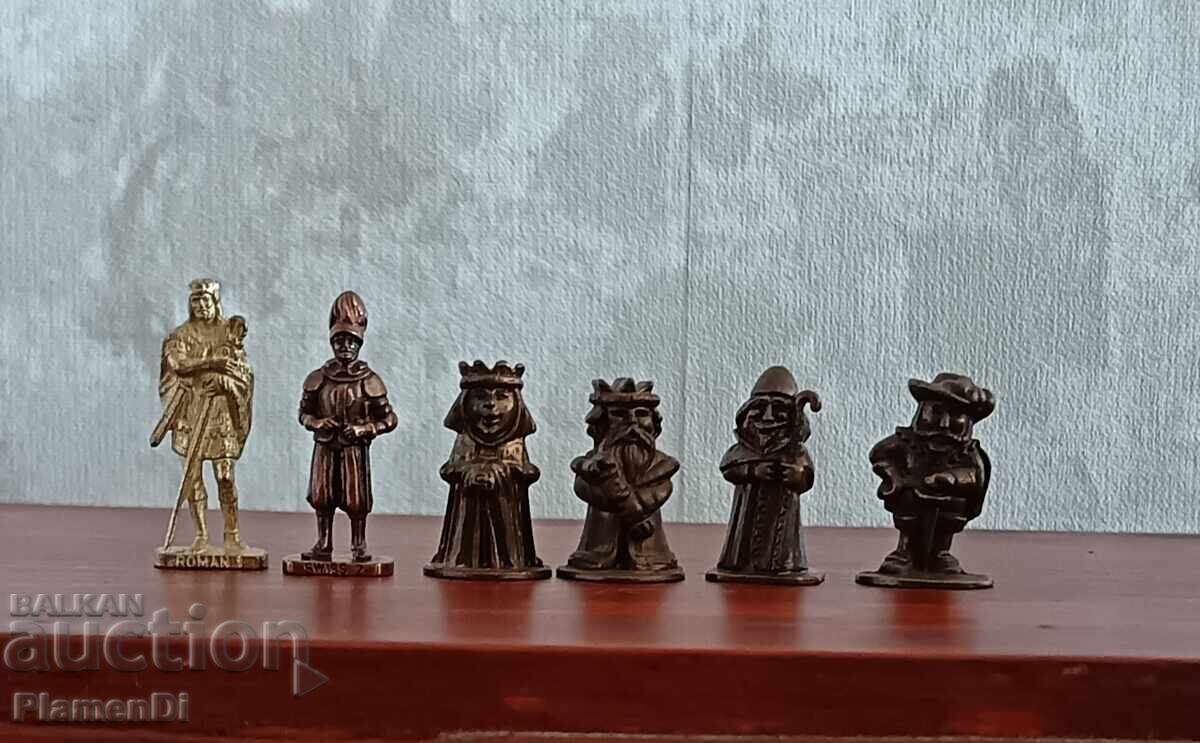 Lot de figurine metalice, KINDER SURPRISE, KINDER SURPRIZ