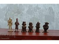 Lot de figurine metalice, KINDER SURPRISE, KINDER SURPRIZ