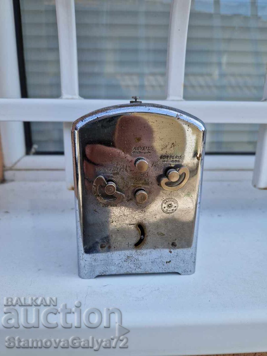 Art Deco - Σπάνιο γαλλικό αντίκα ξυπνητήρι Bayard - 6 Art Deco - Σπάνιο γαλλικό αντίκα ξυπνητήρι Bayard - 6