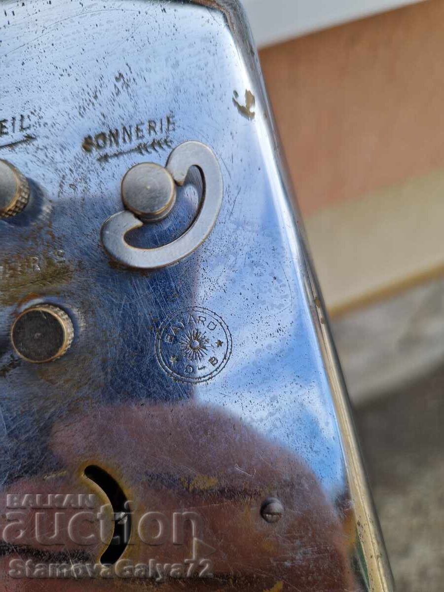 Art Deco - Σπάνιο γαλλικό αντίκα ξυπνητήρι Bayard - 7 Art Deco - Σπάνιο γαλλικό αντίκα ξυπνητήρι Bayard - 7