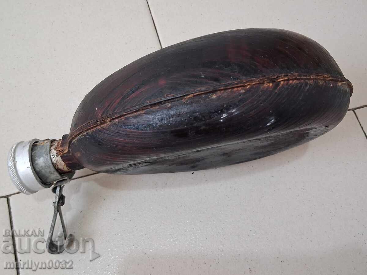 Aluminum canteen with carabiner for hanging - 7