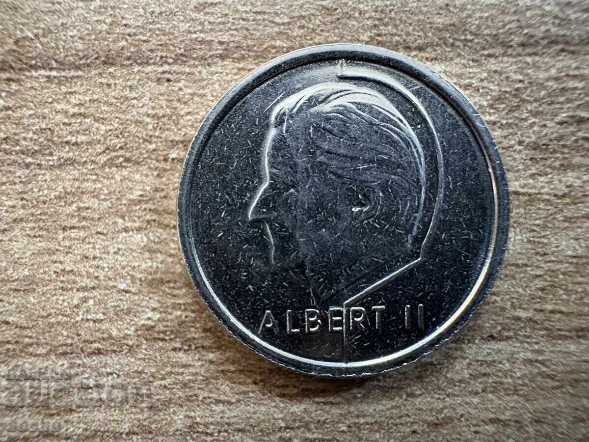 Belgium - 1 Franc (1996) - BELGIE with price 0.20 BGN | € 0.10