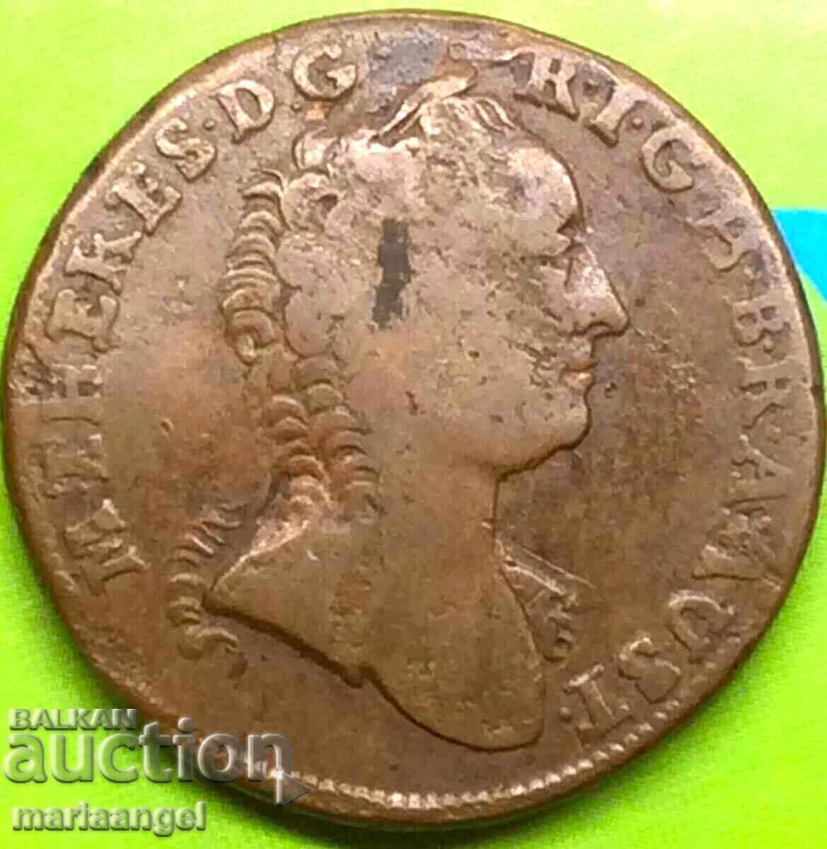 Auction 1 Kreuzer 1762 Austria K-Kremnitz Maria Theresa 10.57g Auction 1 Kreuzer 1762 Austria K-Kremnitz Maria Theresa 10.57g