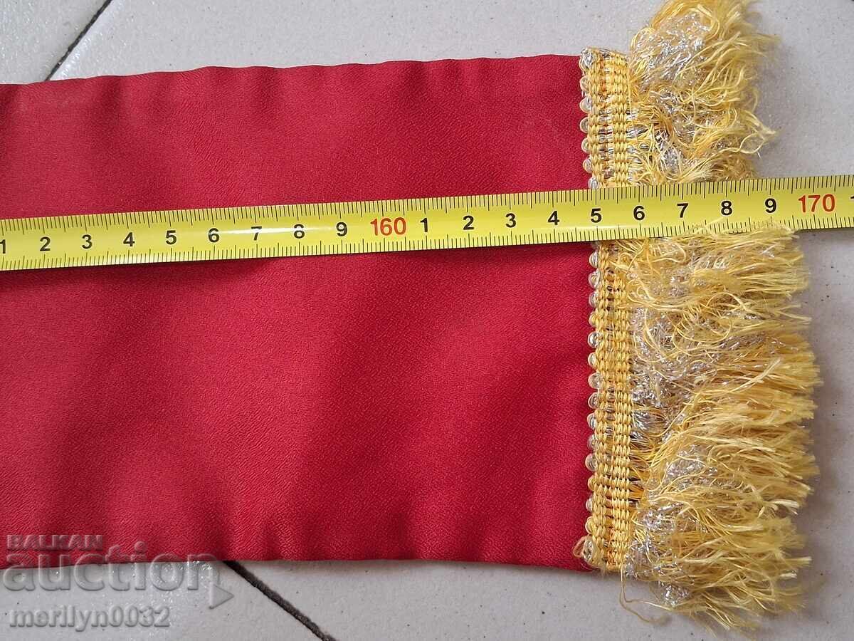 Bandă de mătase "Vârfurile Libertății" ale purtătorului de steag al PCR - 6 Bandă de mătase "Vârfurile Libertății" ale purtătorului de steag al PCR - 6