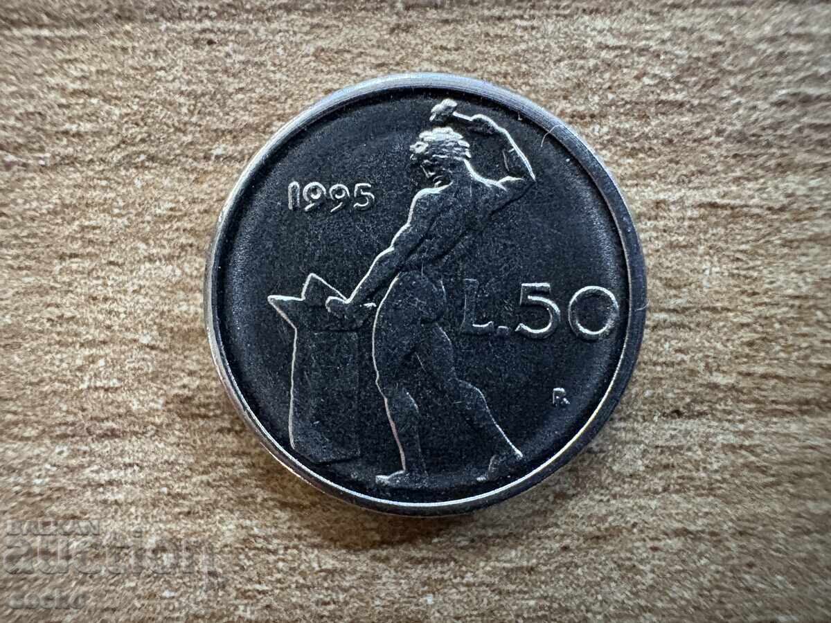 Ιταλία - 50 λίρες (1995) Ιταλία - 50 λίρες (1995)