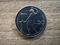 Ιταλία - 50 λίρες (1995)