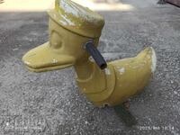 Rață mare, veche, de epocă, leagăn social, a fost pe un șezlong