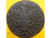Palermo 3 piccolos 1701 Italia Filip V (1701-1713) 2,42g RARE