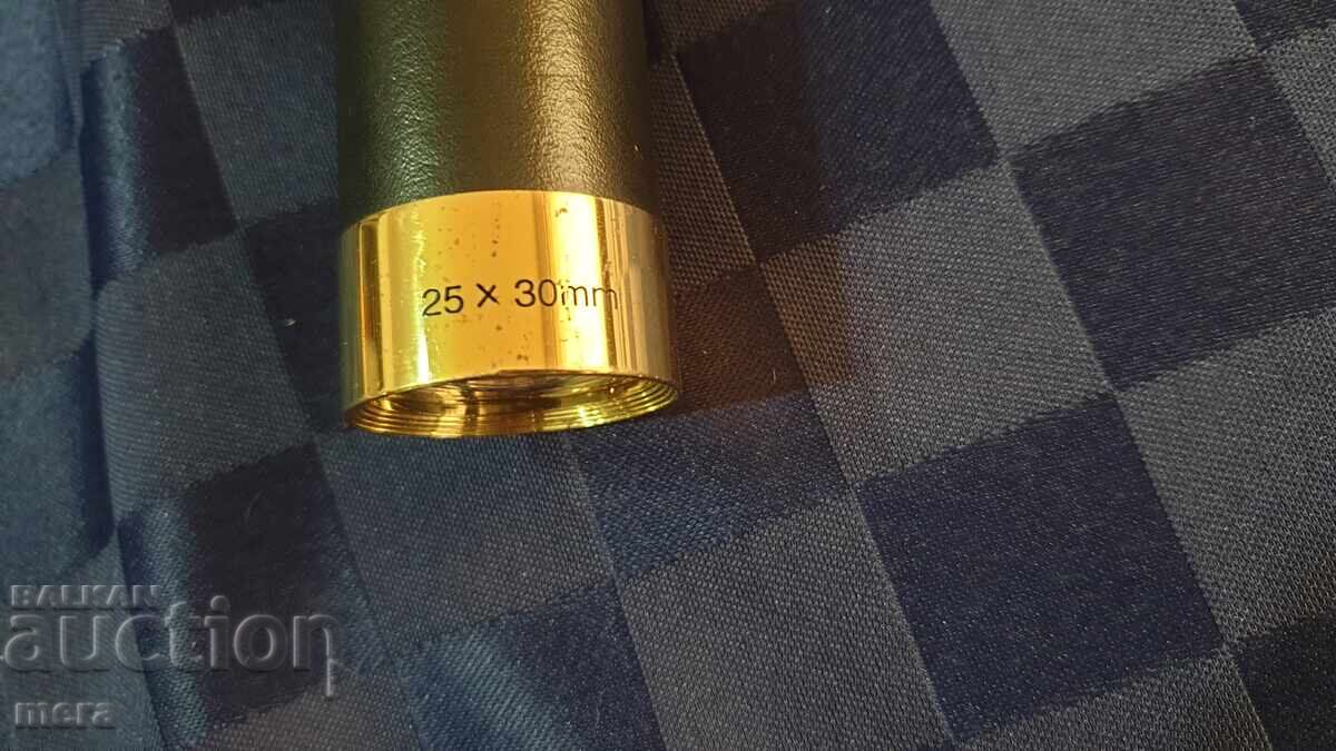 Replica de alamă a unui telescop - 7
