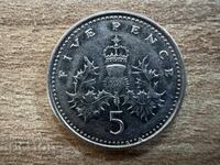 Ηνωμένο Βασίλειο - 5 πένες (2006)