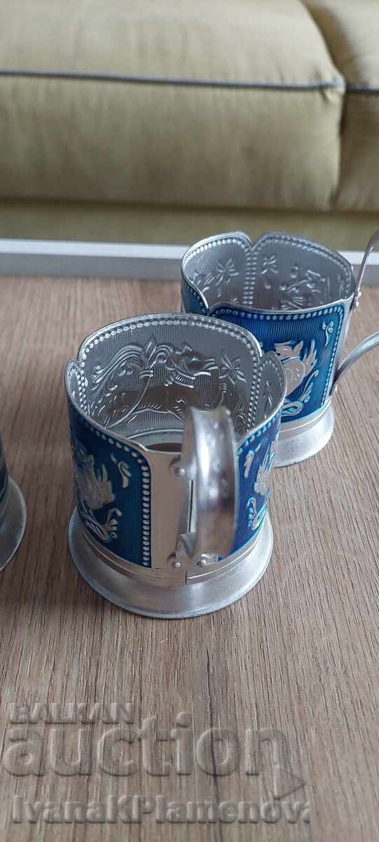 Delivery of Russian Coasters for Connoisseurs, 4 Pieces