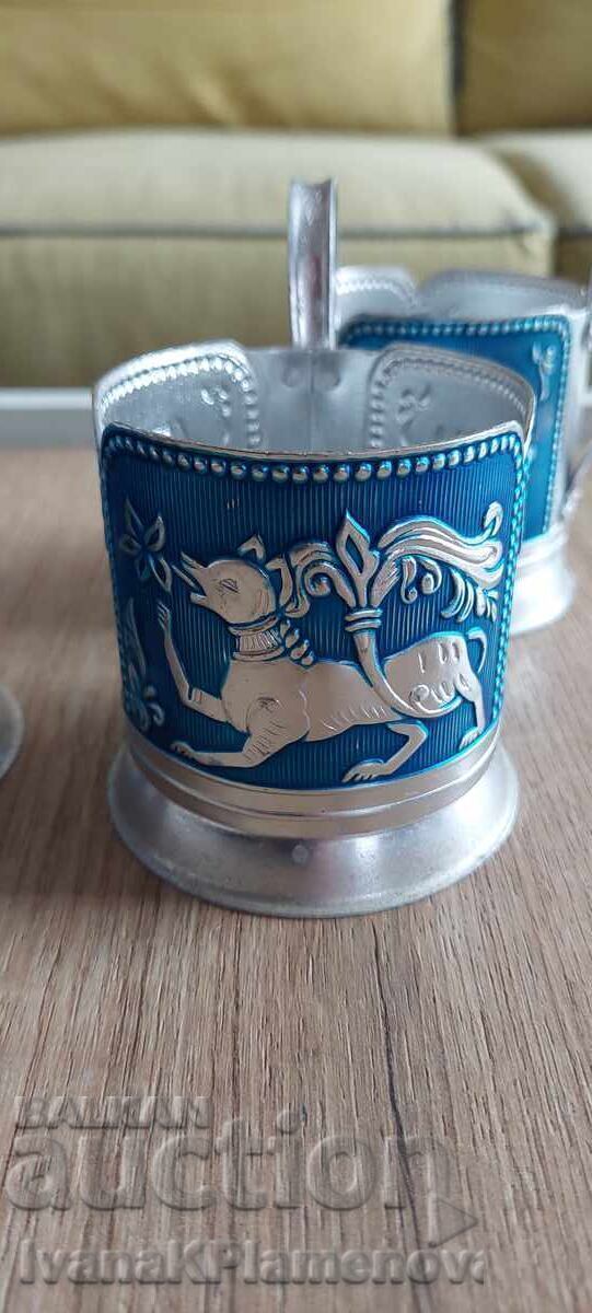 Russian Coasters for Connoisseurs, 4 Pieces - 5