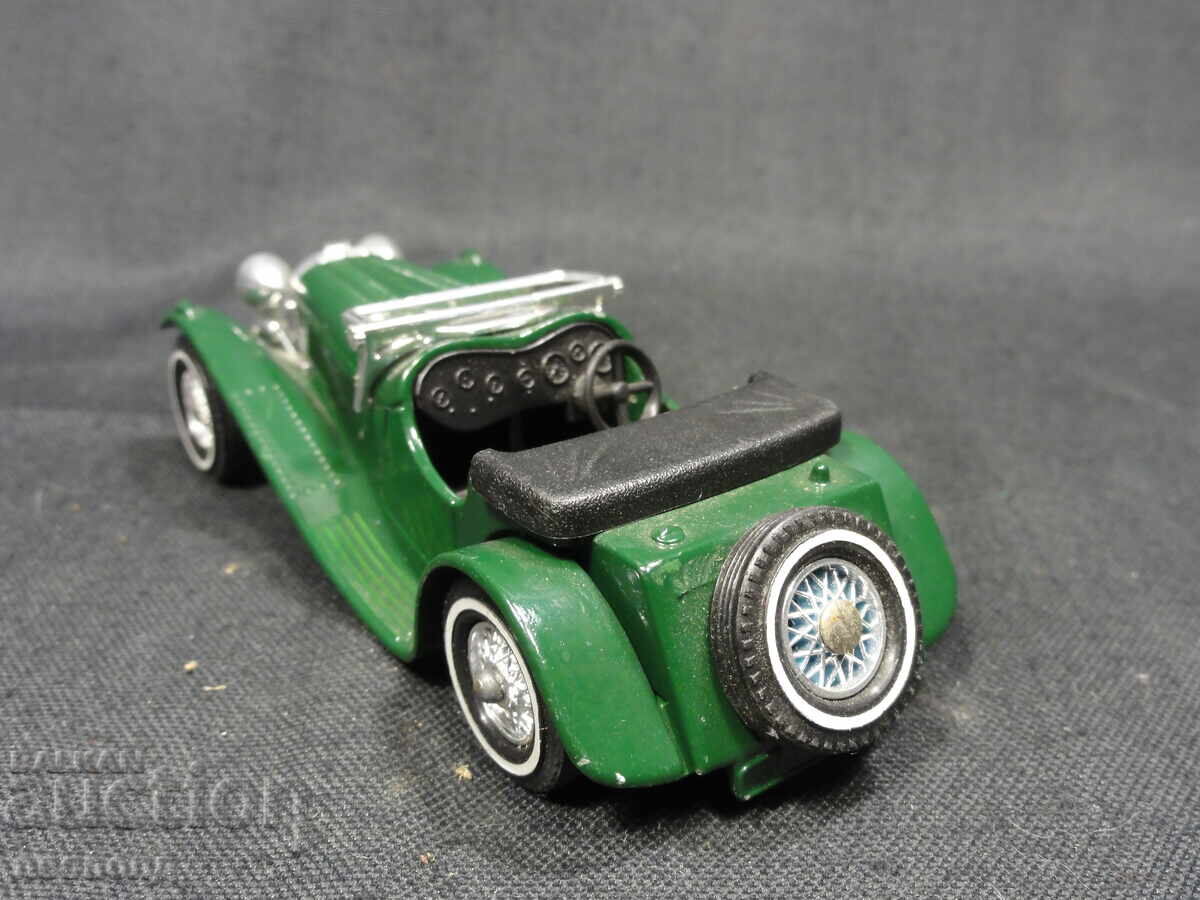 Licitație VECHI CĂRUCIOR METALIC RETRO JAGUAR SS MATCHBOX MOY ANGLIA