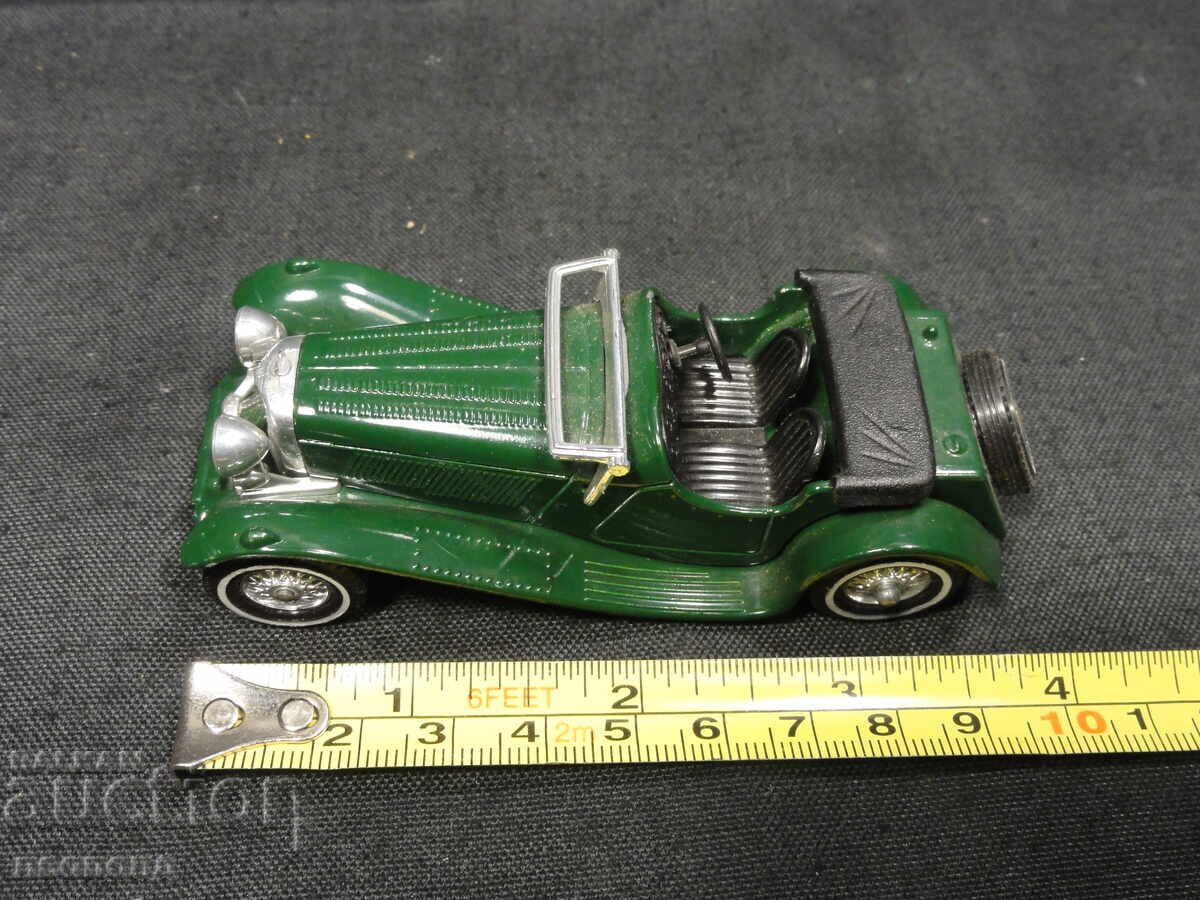 VECHI CĂRUCIOR METALIC RETRO JAGUAR SS MATCHBOX MOY ANGLIA - 7
