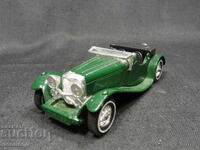 OLD RETRO METAL CAR JAGUAR SS MATCHBOX MOY ENGLAND