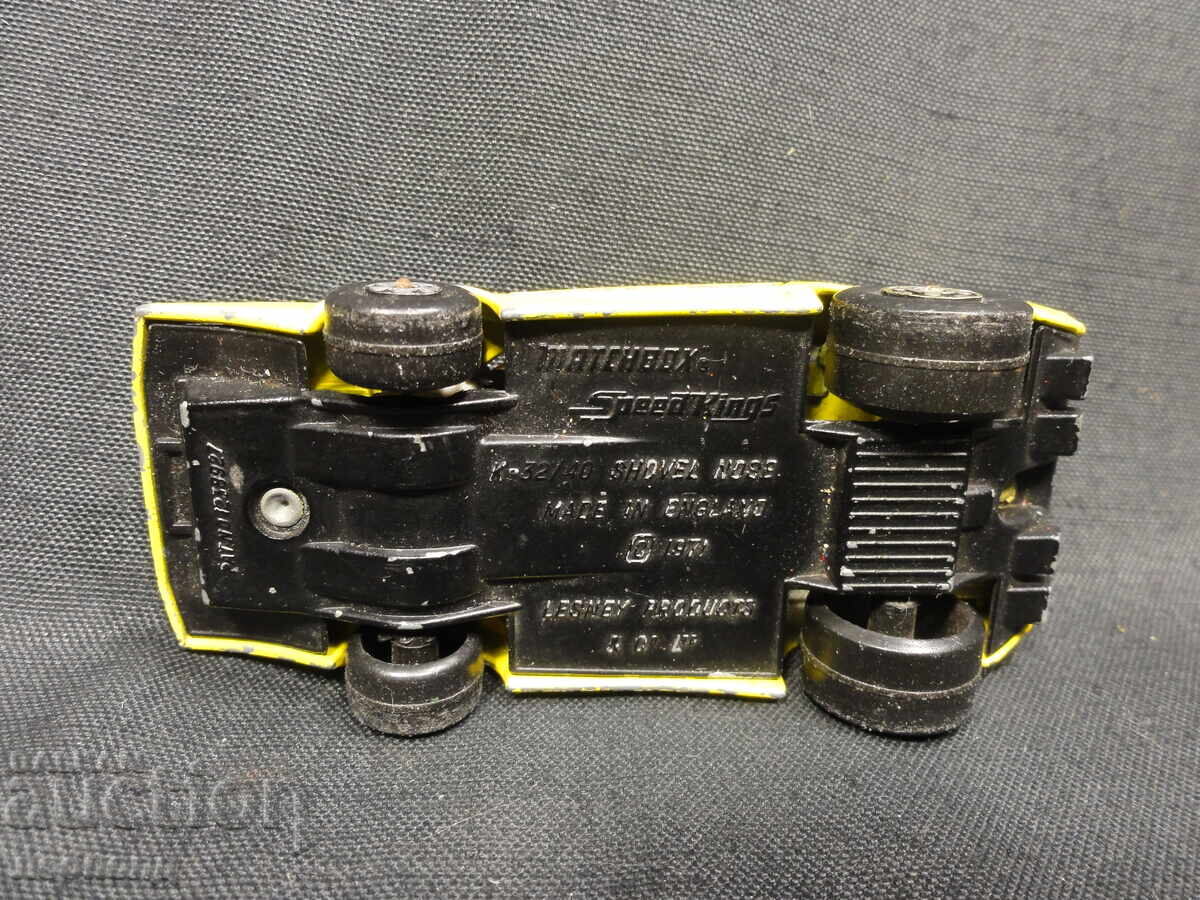 ΠΑΛΙΟ ΡΕΤΡΟ ΜΕΤΑΛΛΙΚΟ ΑΥΤΟΚΙΝΗΤΑΚΙ MATCHBOX SHOVEL NOSE SPEED KINGS - 6