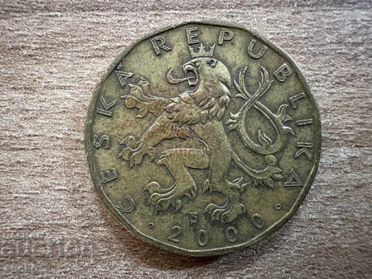 Τσεχία - 20 κορώνες (2000) με τιμή 1.95 BGN | € 1.00 Τσεχία - 20 κορώνες (2000) με τιμή 1.95 BGN | € 1.00