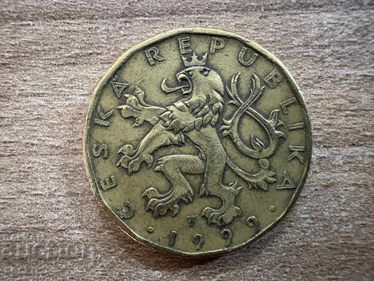 Cehia - 20 coroane (1999) cu preț 1.90 BGN | € 0.97 Cehia - 20 coroane (1999) cu preț 1.90 BGN | € 0.97