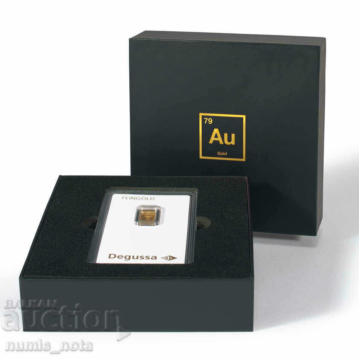 κουτί δώρου για 1 ράβδο χρυσού σε blister