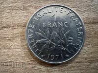 Франция - 1 франк (1971)