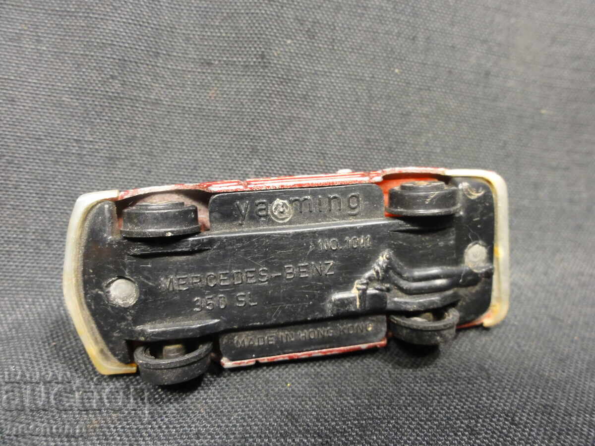 OLD RETRO METAL CAR YATMING MERCEDES 350 SL - 6