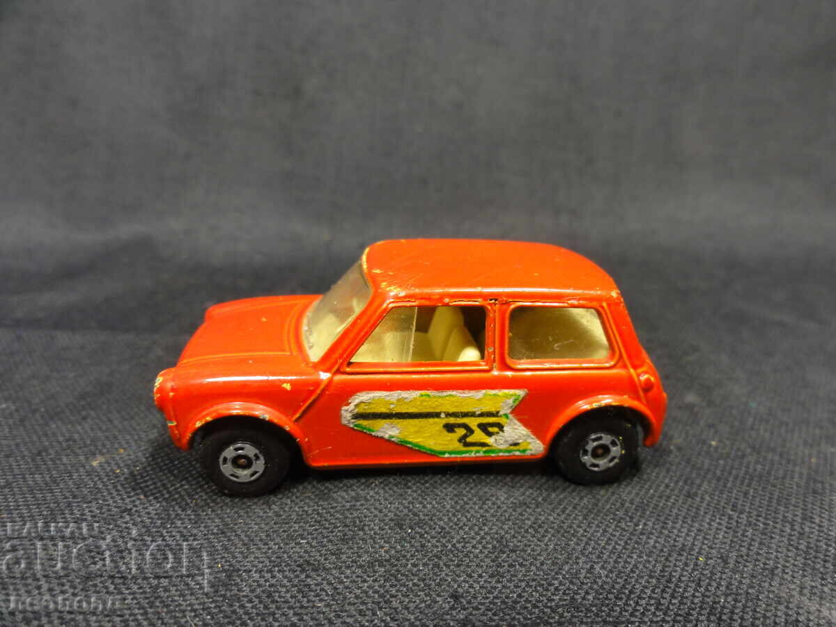 OLD RETRO METAL CAR MATCHBOX ENGLAND RACING MINI with price 10.00 BGN | € 5.11