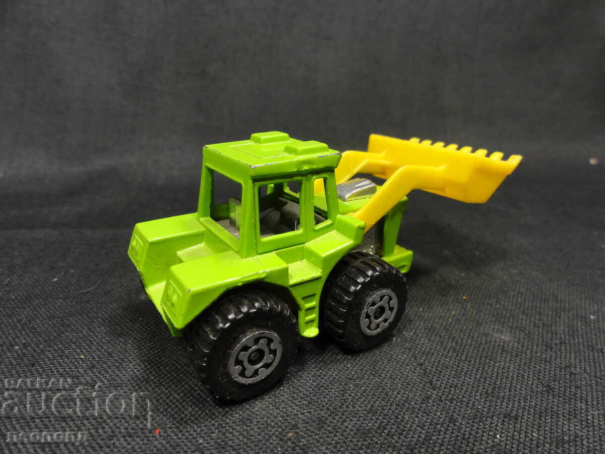 Livrarea VECHE CĂRUȚĂ METALICĂ RETRO MATCHBOX ANGLIA TRACTOR ȘOVEL