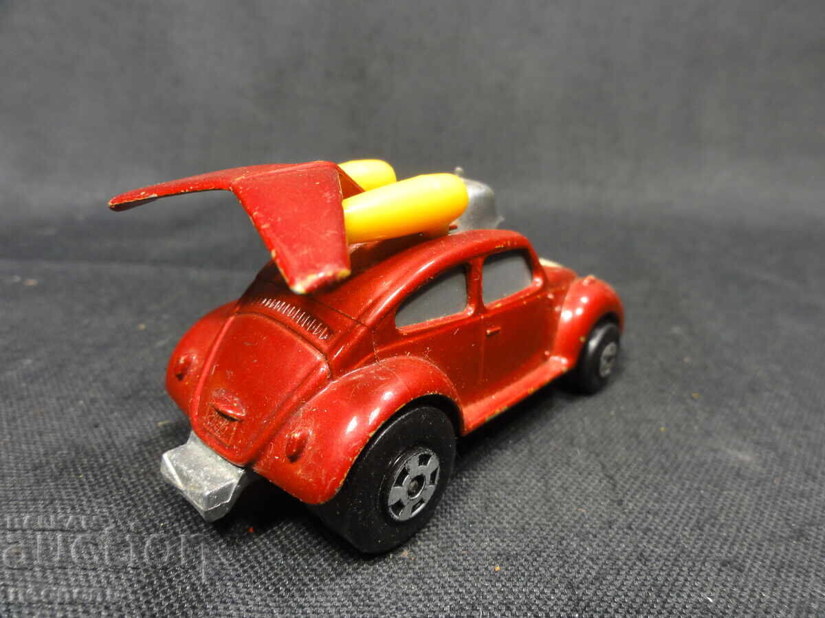 Παράδοση ΠΑΛΙΟ ΡΕΤΡΟ ΜΕΤΑΛΛΙΚΟ ΑΜΑΞΑΚΙ MATCHBOX ENGLAND FLYING BUG