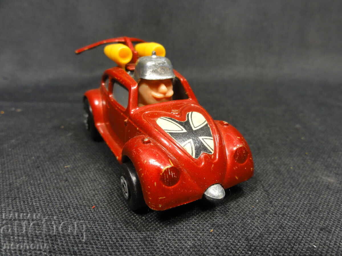 ΠΑΛΙΟ ΡΕΤΡΟ ΜΕΤΑΛΛΙΚΟ ΑΜΑΞΑΚΙ MATCHBOX ENGLAND FLYING BUG - 5