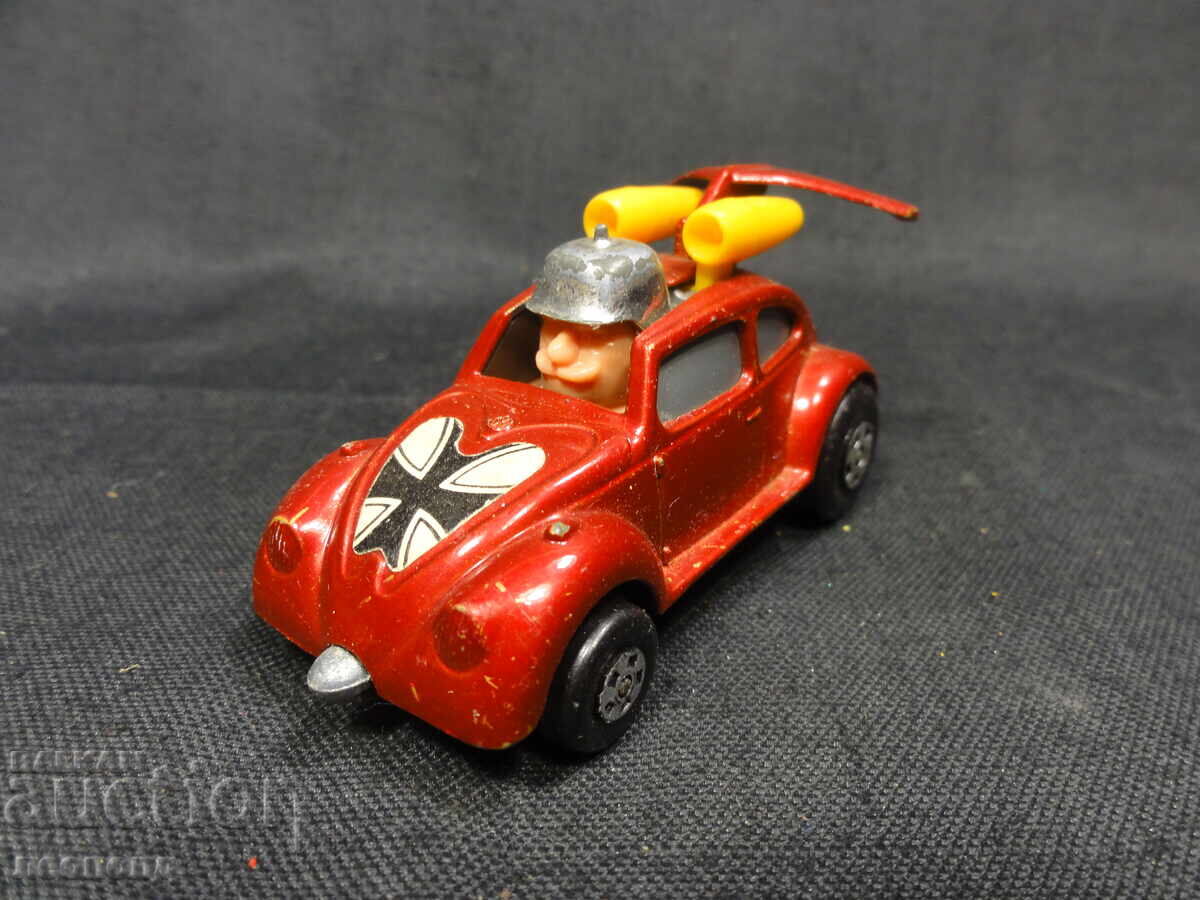 ΠΑΛΙΟ ΡΕΤΡΟ ΜΕΤΑΛΛΙΚΟ ΑΜΑΞΑΚΙ MATCHBOX ENGLAND FLYING BUG