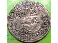 Austria 3 Kreuzer 1548 Ferdinand silver - extremely rare year