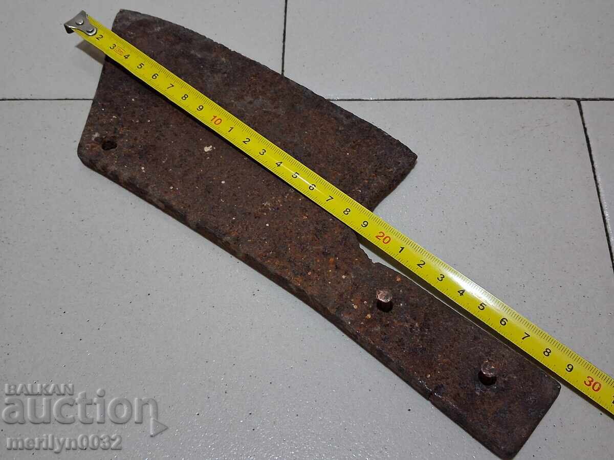 Сатър, топор, нож, ковано желязо - 5