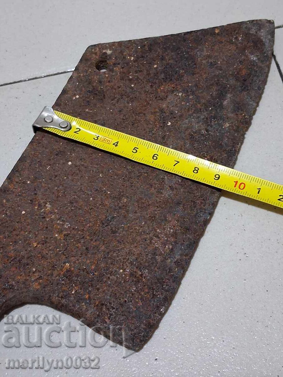 Сатър, топор, нож, ковано желязо - 6