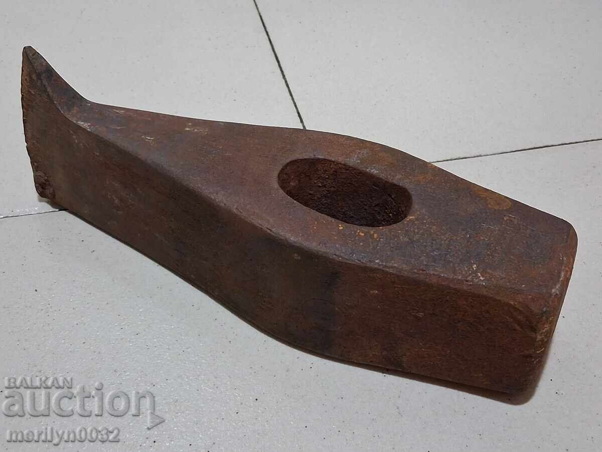 Delivery of Old heavy hammer chisel pickaxe
