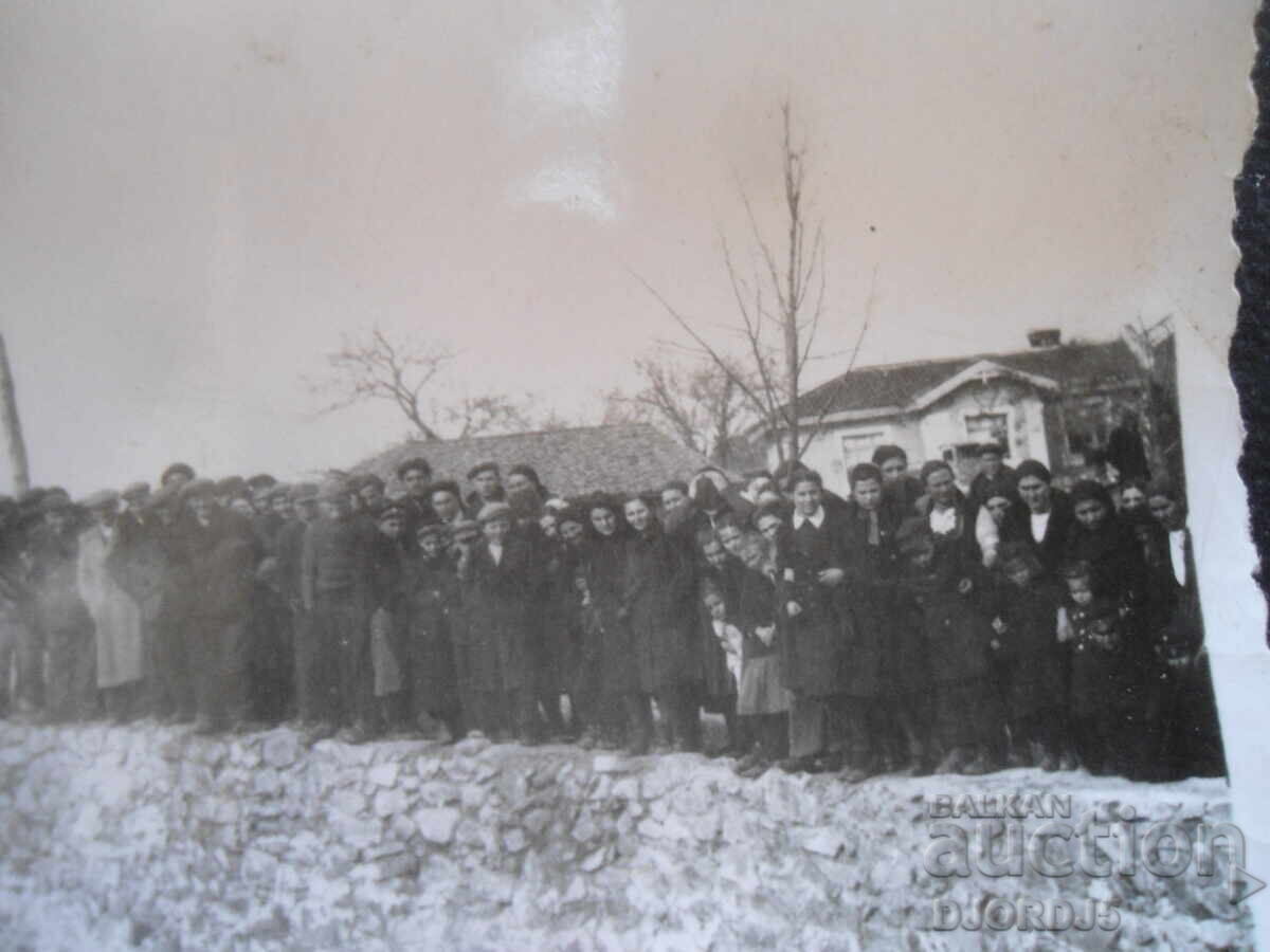 Old photo, Ivan's Day, January 20, 1943, village of Vinogradets with price 2.00 BGN | € 1.02