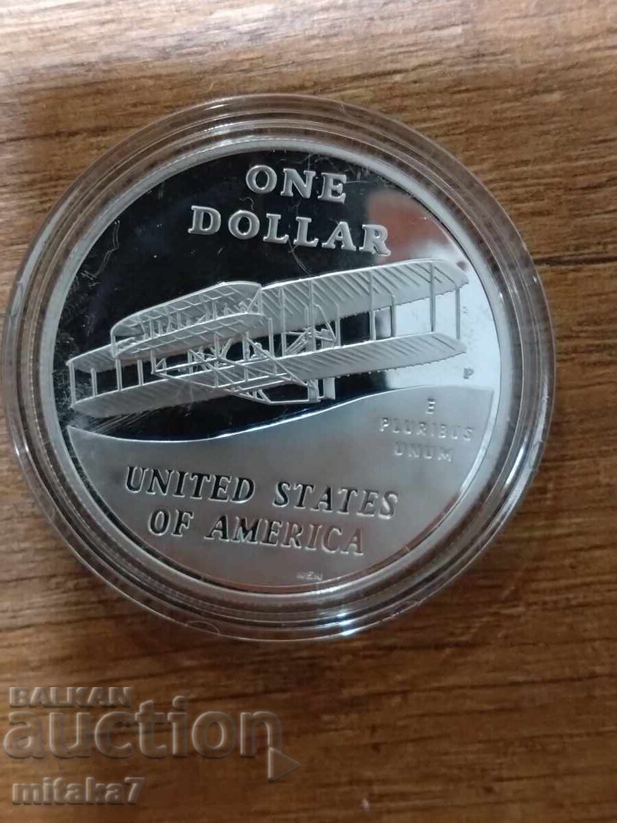 1 Dollar 2003, Silver, USA with price 88.00 BGN | € 44.99 1 Dollar 2003, Silver, USA with price 88.00 BGN | € 44.99