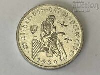 Γερμανία 3 Ράιχσμαρκ 1930 G - von der Vogelweide