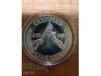 1 dollar 1988, silver, USA