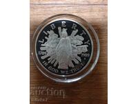 1 dollar 1989, silver, USA