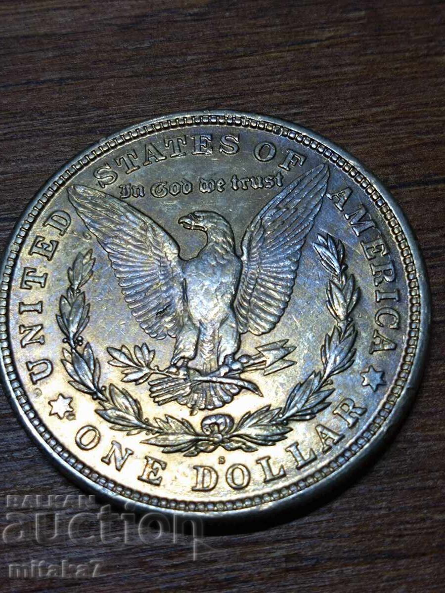 1 Dollar 1921-S Year, Silver, USA with price 96.00 BGN | € 49.08 1 Dollar 1921-S Year, Silver, USA with price 96.00 BGN | € 49.08