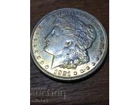 1 Dollar 1921-S Year, Silver, USA