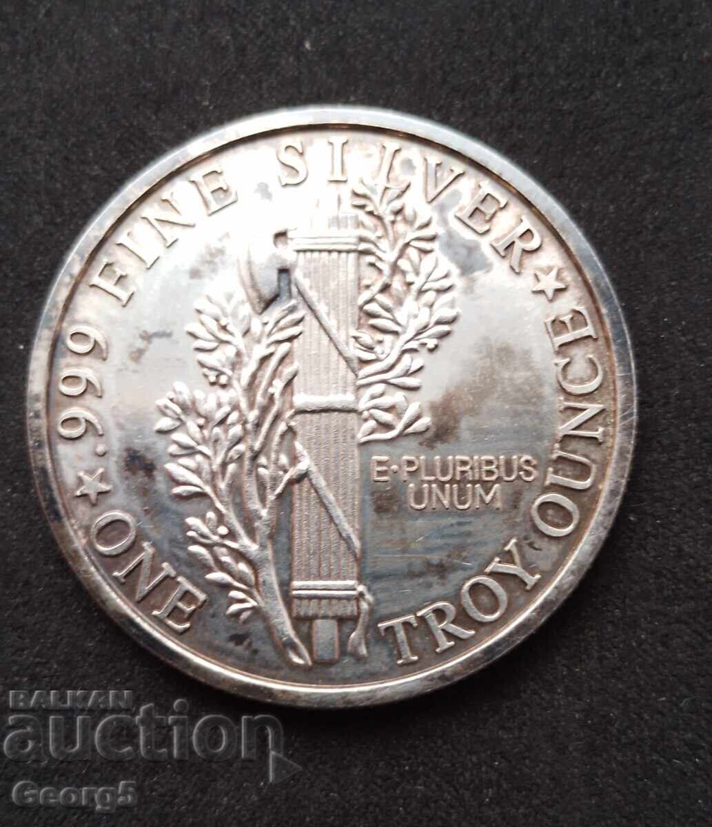 Аукцион Сребро 1 oz САЩ Аукцион Сребро 1 oz САЩ