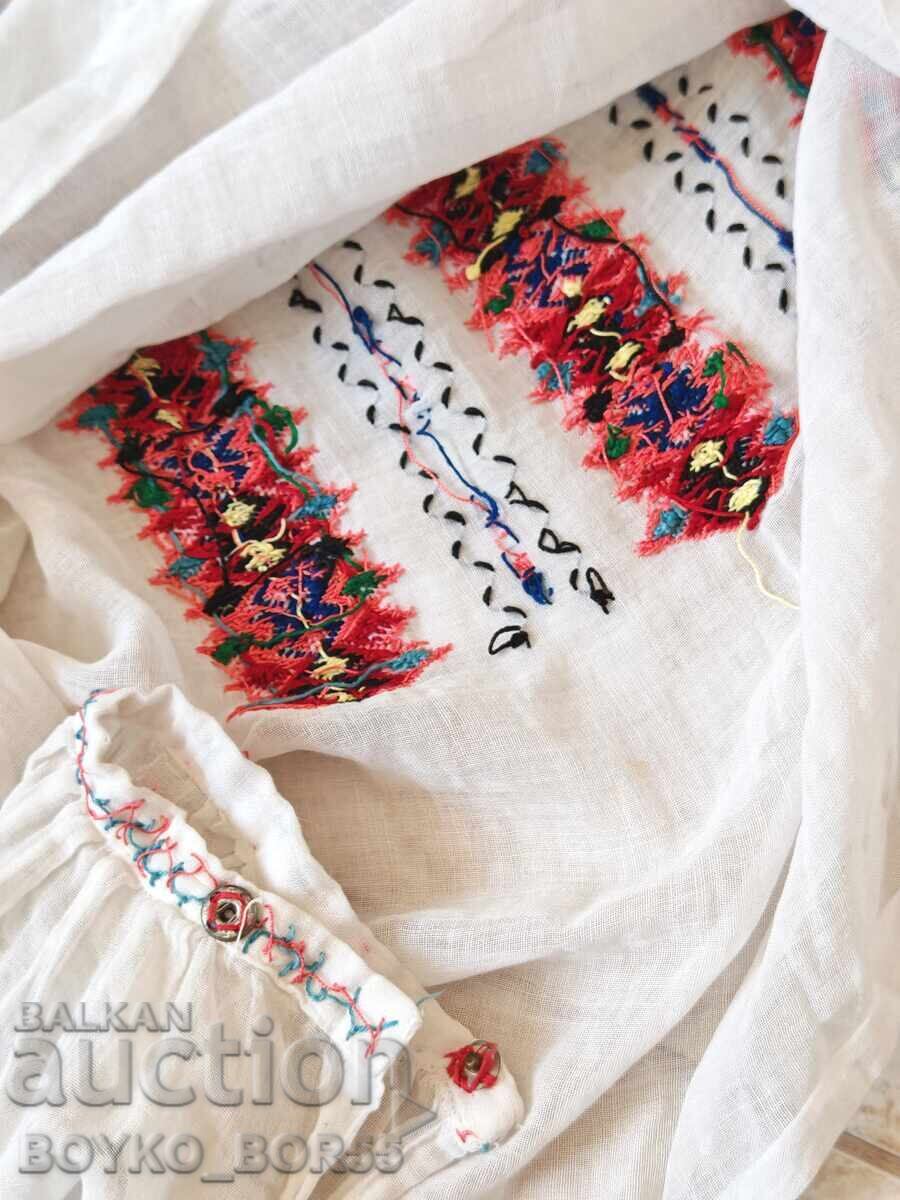 Cămașă Bluză de Damă Originală Herțegovina Costum Popular Anii 1930 - 6 Cămașă Bluză de Damă Originală Herțegovina Costum Popular Anii 1930 - 6