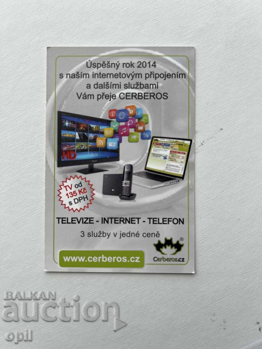 Календарче Чехия 2014 Календарче Чехия 2014