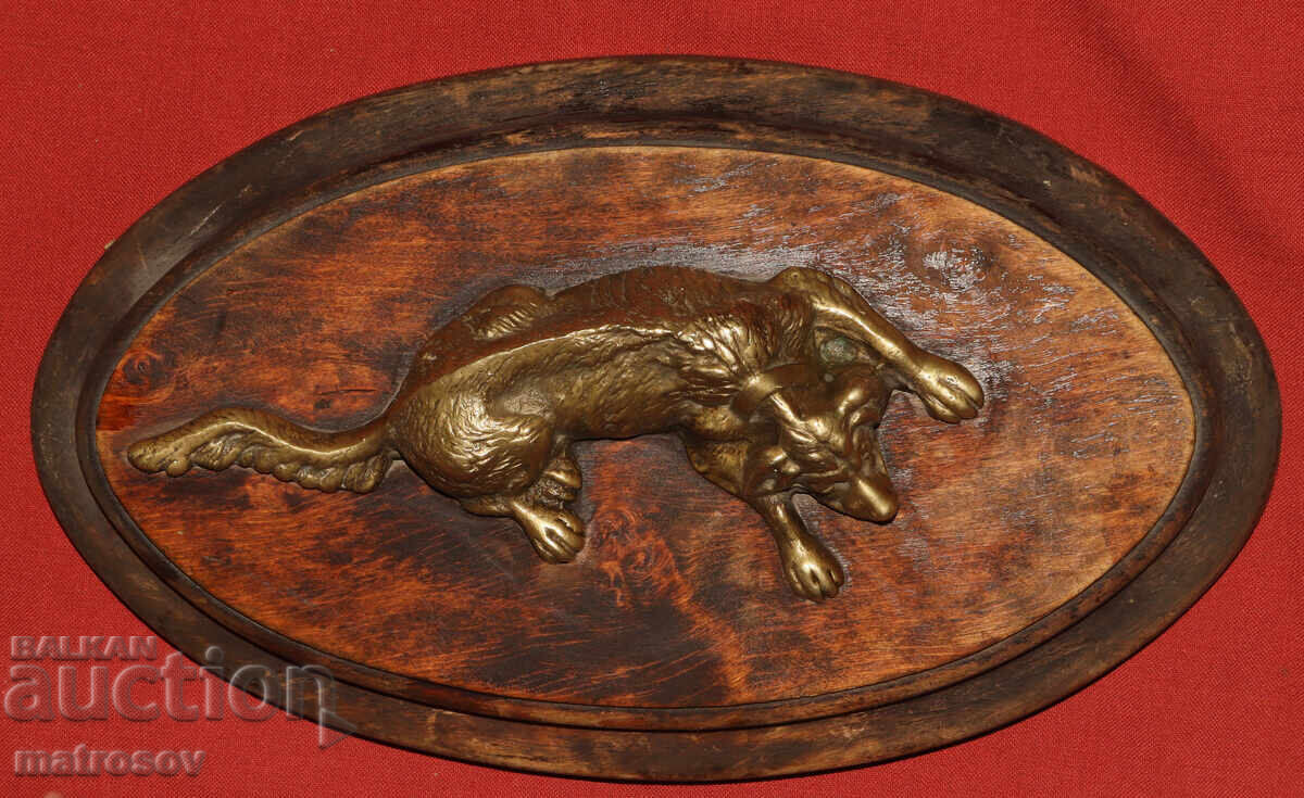 Delivery of Bronze Sculpture Decoration Dog