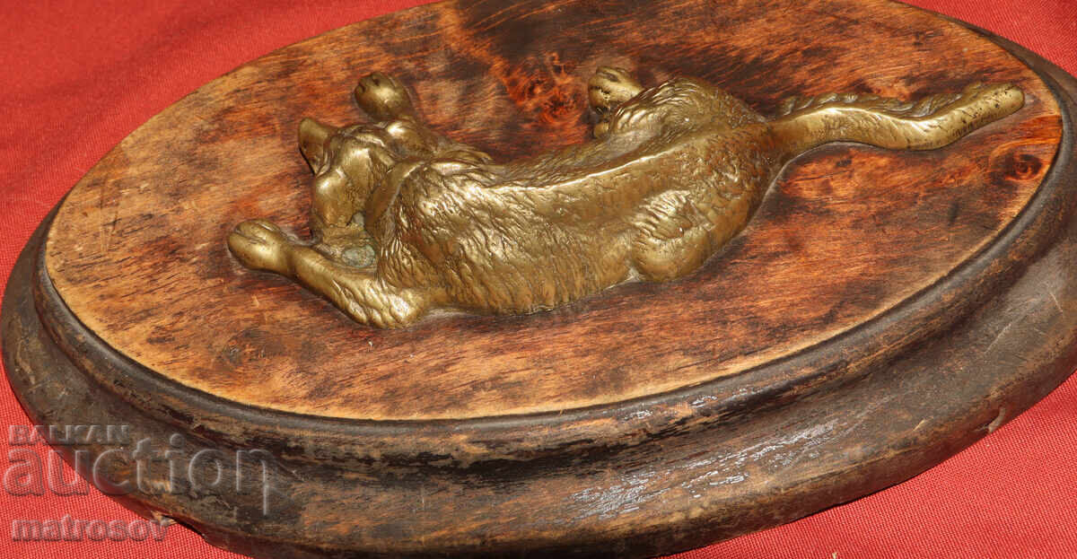 Bronze Sculpture Decoration Dog - 5