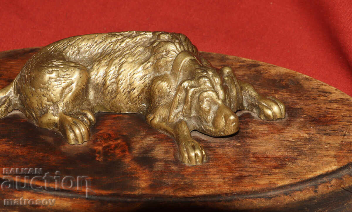 Bronze Sculpture Decoration Dog - 6
