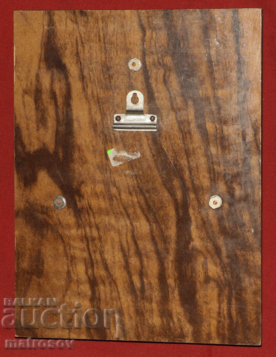 Brass plaque decoration bas-relief Vladimir Ilyich Lenin - 6 Brass plaque decoration bas-relief Vladimir Ilyich Lenin - 6