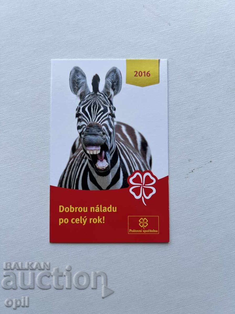 Календарче Чехия 2016 Календарче Чехия 2016